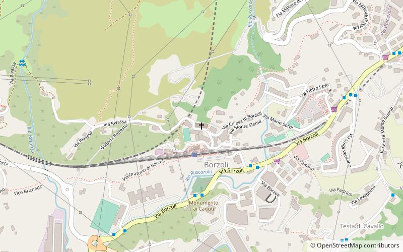 Borzoli location map