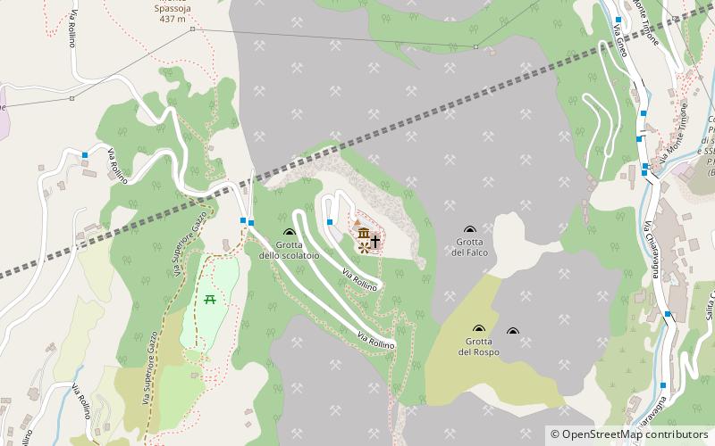 Museo speleologico del Monte Gazzo location map