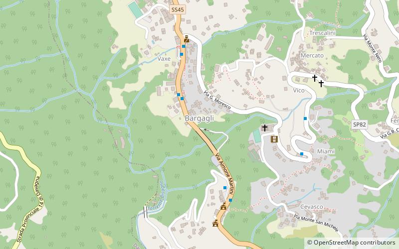 Bargagli location map