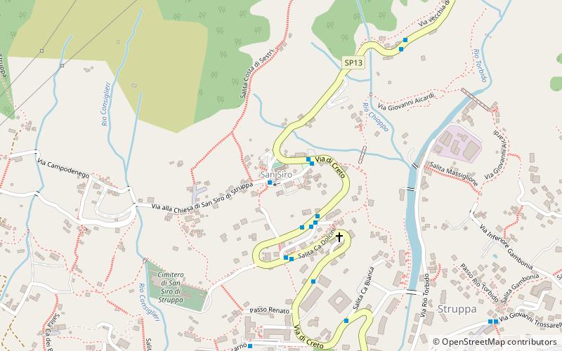 San Siro di Struppa location map
