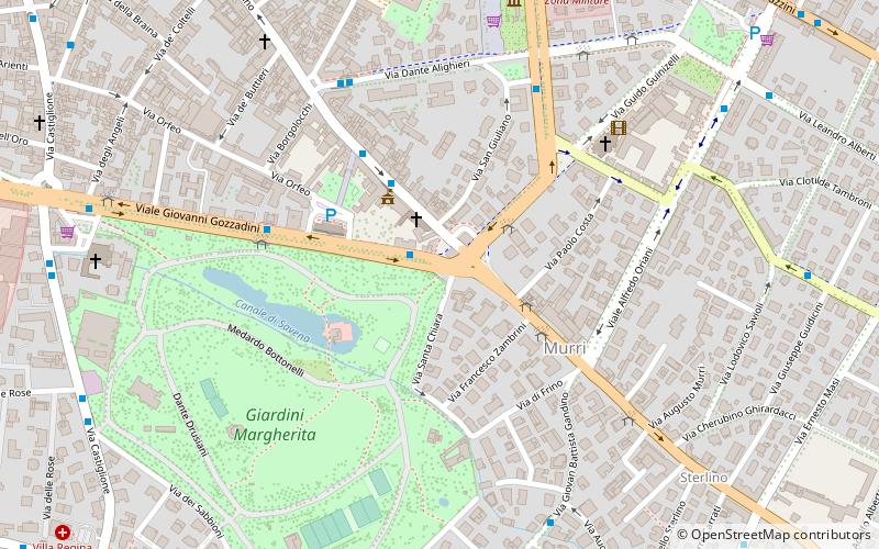Giardini Margherita location map