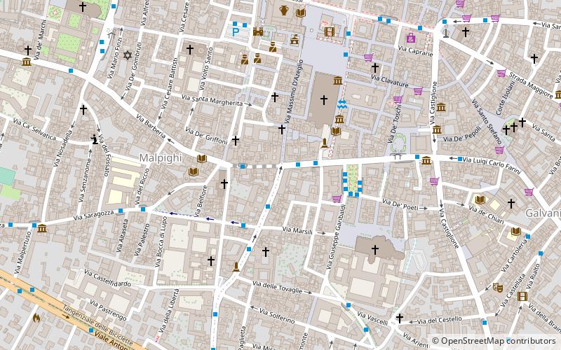 Palazzo Legnani Pizzardo location map