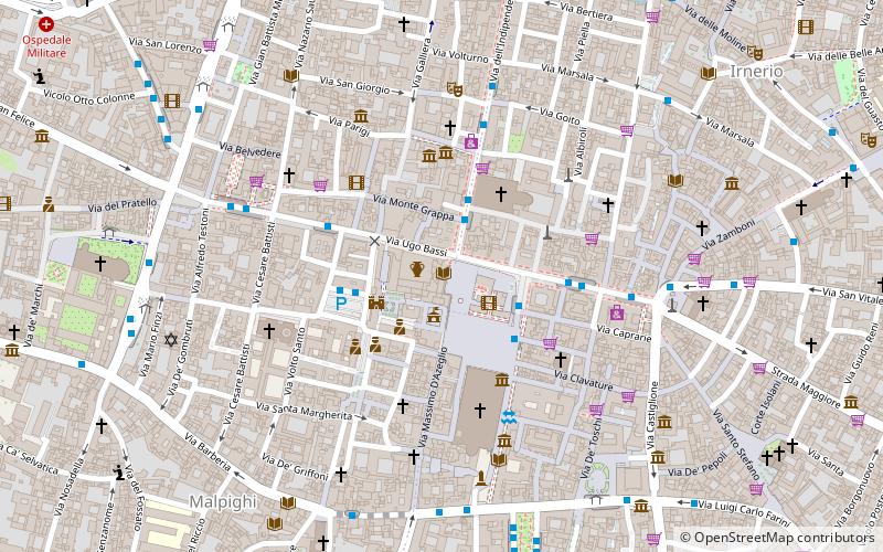 Biblioteca Salaborsa location map