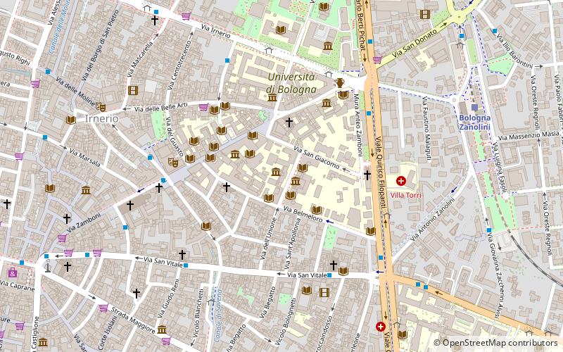 Collezione di Chimica G. Ciamician location map