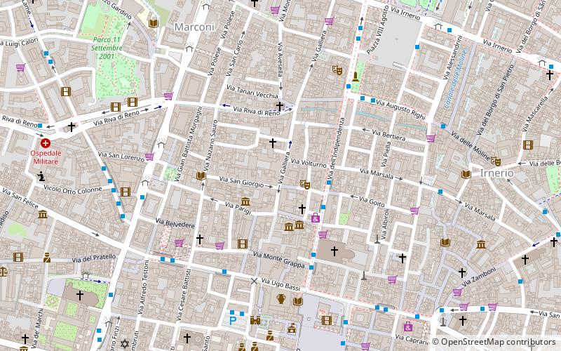 Palazzo Aldrovandi location map