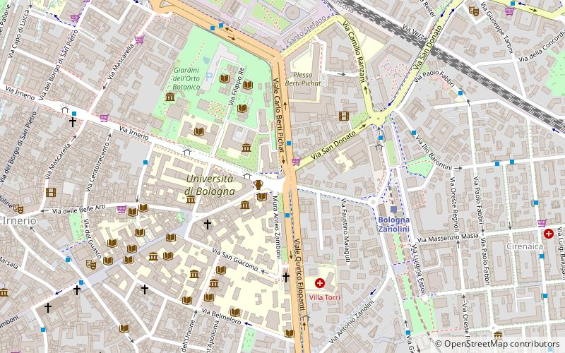 Porte San Donato location map
