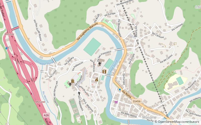 Chiesa del Cristo Re location map