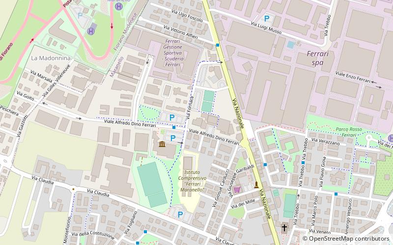 basen publiczny maranello location map