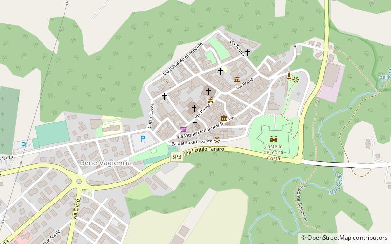 Bene Vagienna location map