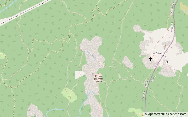 Monte Maggiorasca location map