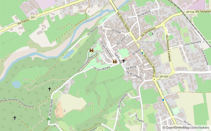 Costigliole Saluzzo location map