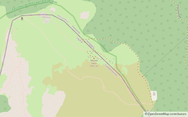 Monte Leco location map