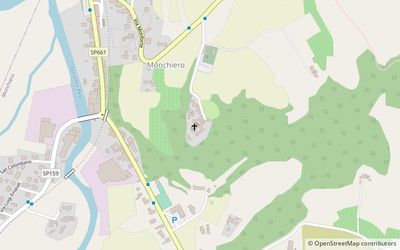 Monchiero location map