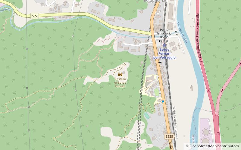 Castello di Borgo Fornari location map