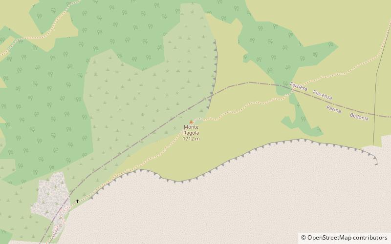 Monte Ragola location map