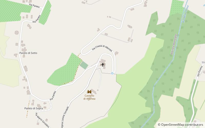 Pieve di Albinea location map