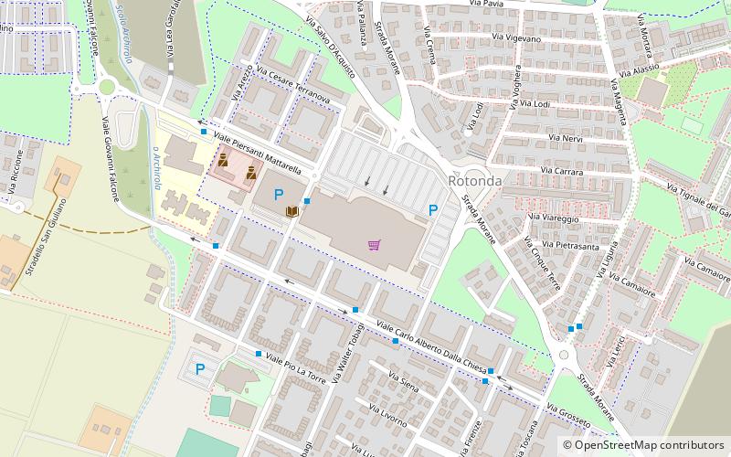 Centro commerciale La Rotonda location map