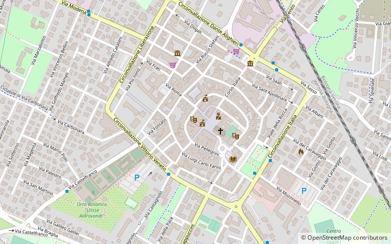 teatro comunale politeama san giovanni in persiceto location map