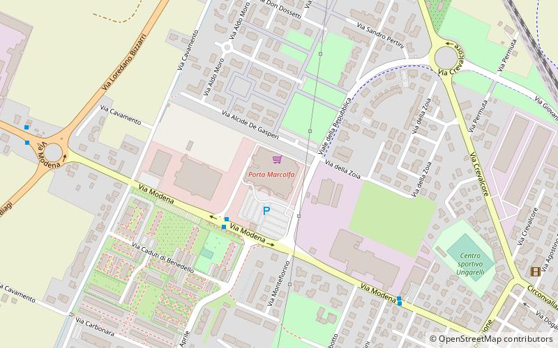 porta marcolfa san giovanni in persiceto location map