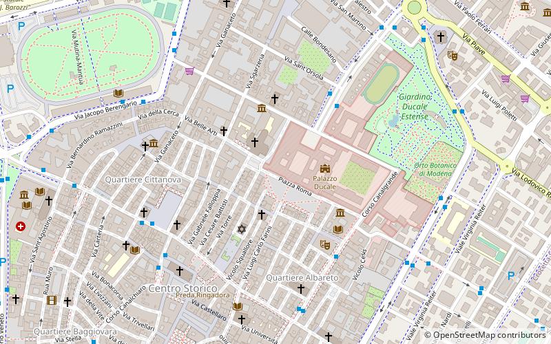 Académie militaire de Modène location map