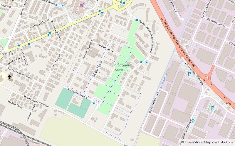 Parco Santa Caterina location map