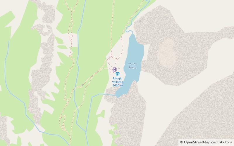 Rifugio Vallanta location map