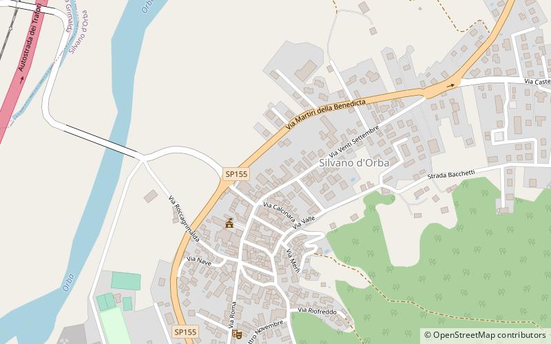 Silvano d'Orba location map