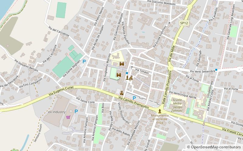 Castello di Montecchio location map