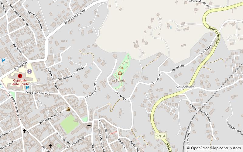 La Zizzola location map