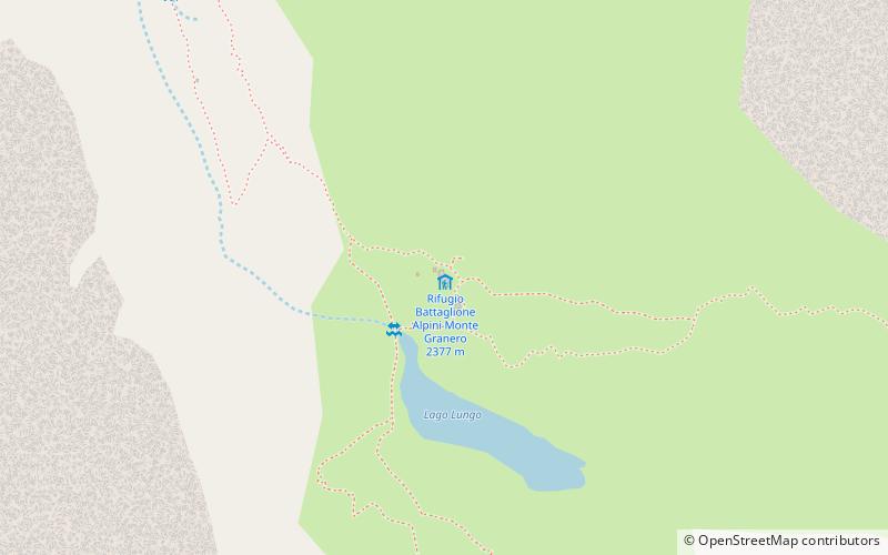Rifugio Granero location map