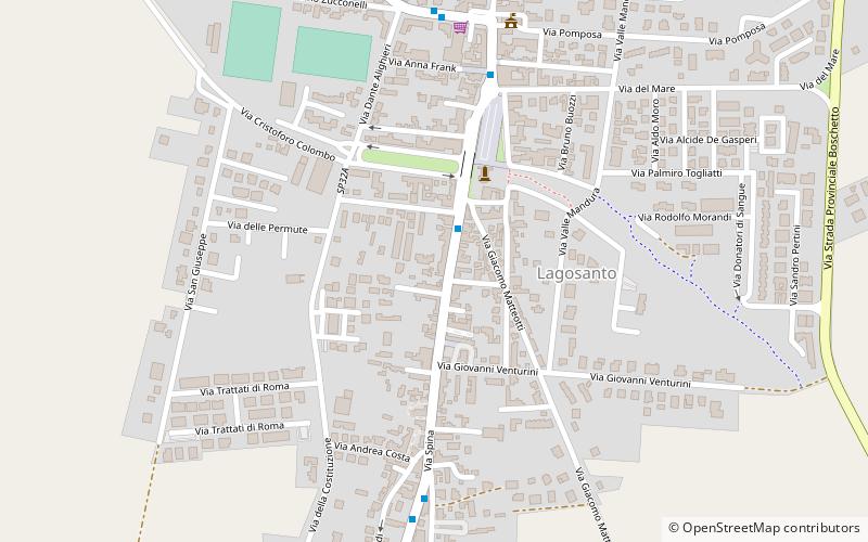 Lagosanto location map