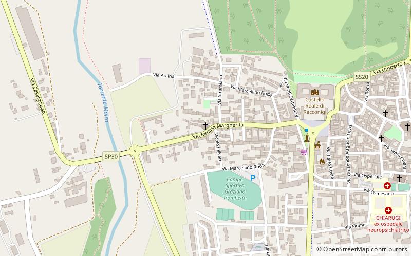 Santuario Reale della Beata Vergine delle Grazie location map