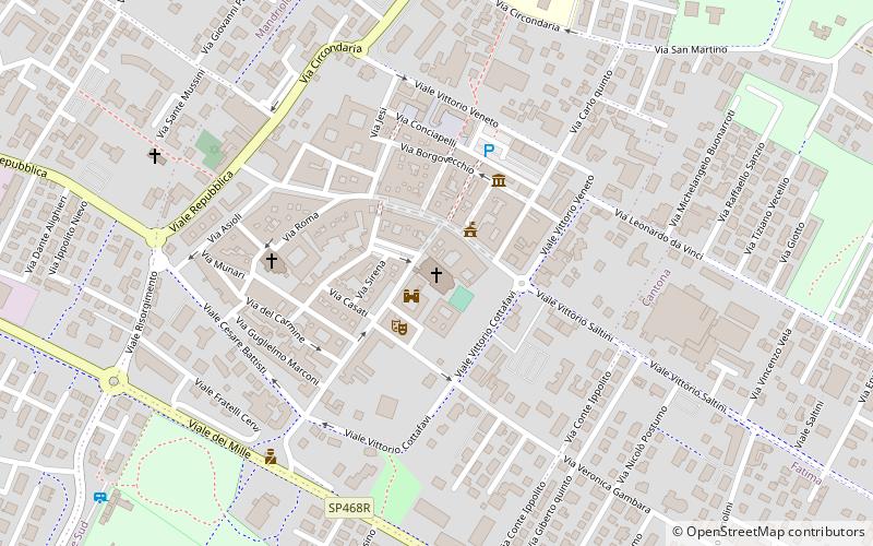 Basilica dei Santi Quirino e Michele location map