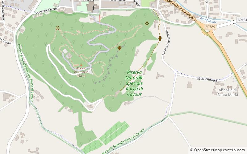 Riserva Naturale Speciale Rocca di Cavour location map