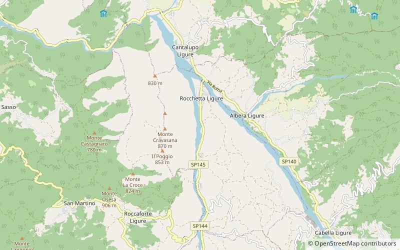 Rocchetta Ligure location map