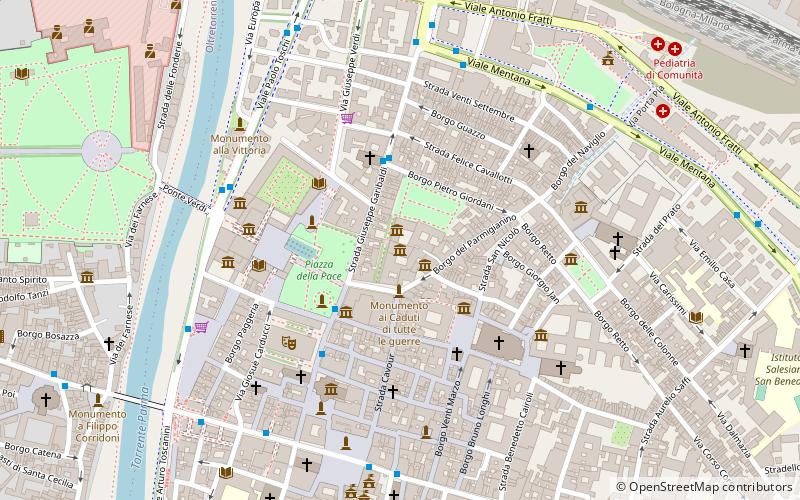 Camera di San Paolo location map