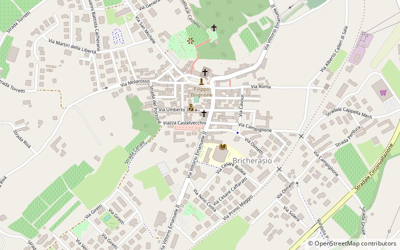 Bricherasio location map