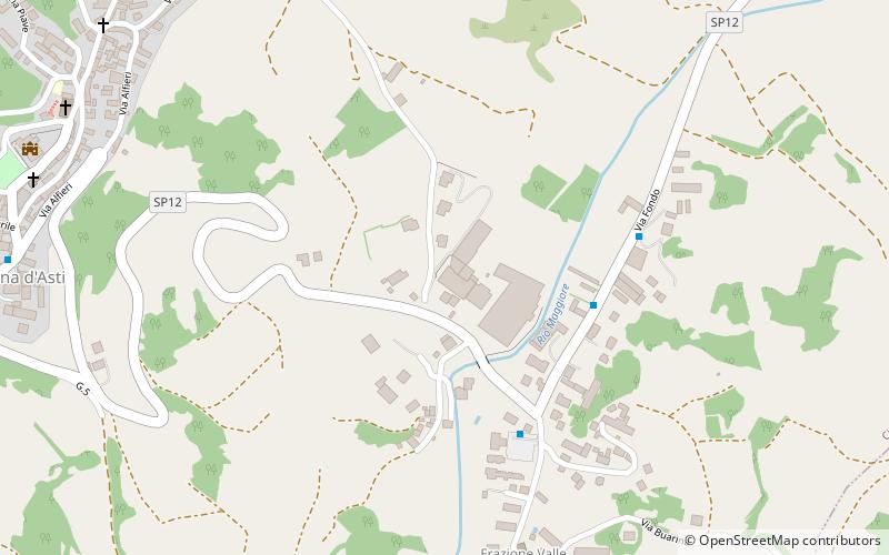 Cisterna d'Asti location map