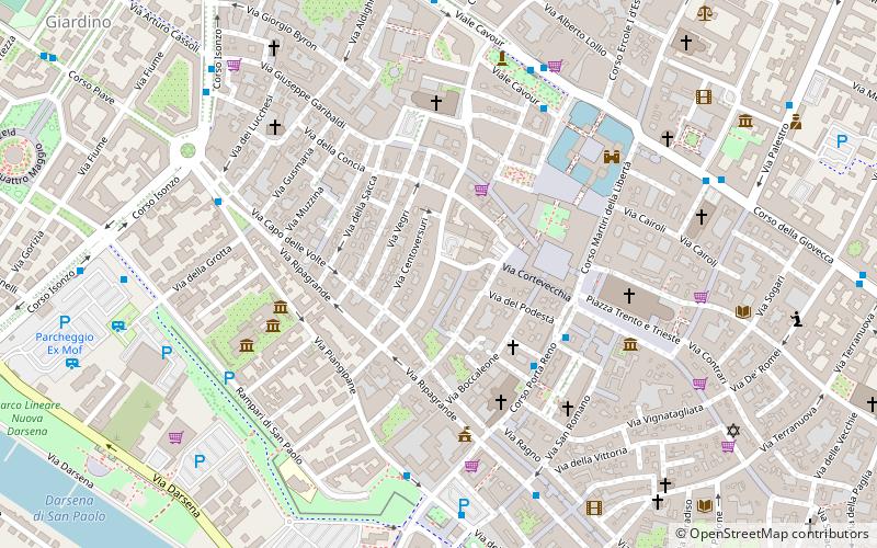 Hotel Santo Stefano location map