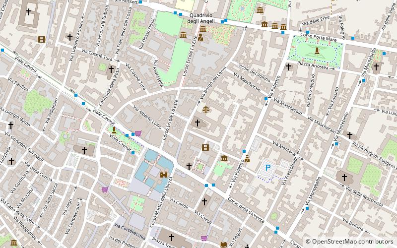 Church of Gesù location map