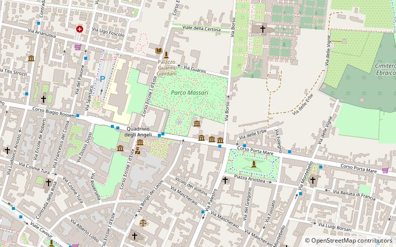 Padiglione d'Arte Contemporanea location map