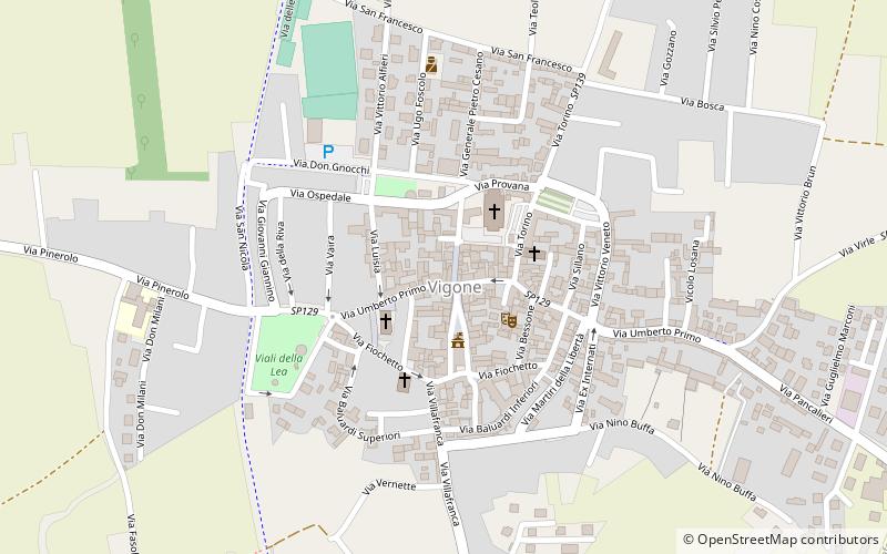Vigone location map