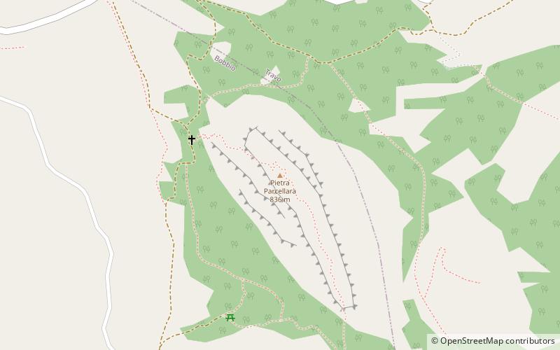 Pietra Parcellara location map