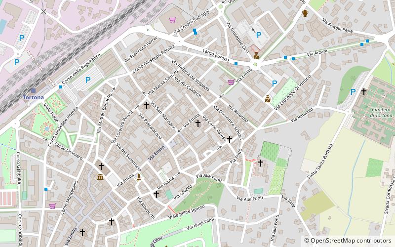 San Matteo location map