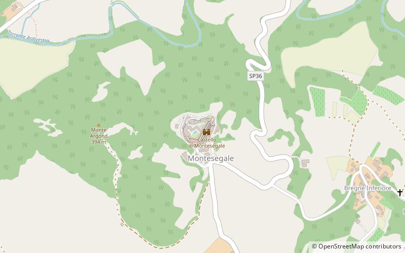 Castello di Montesegale location map