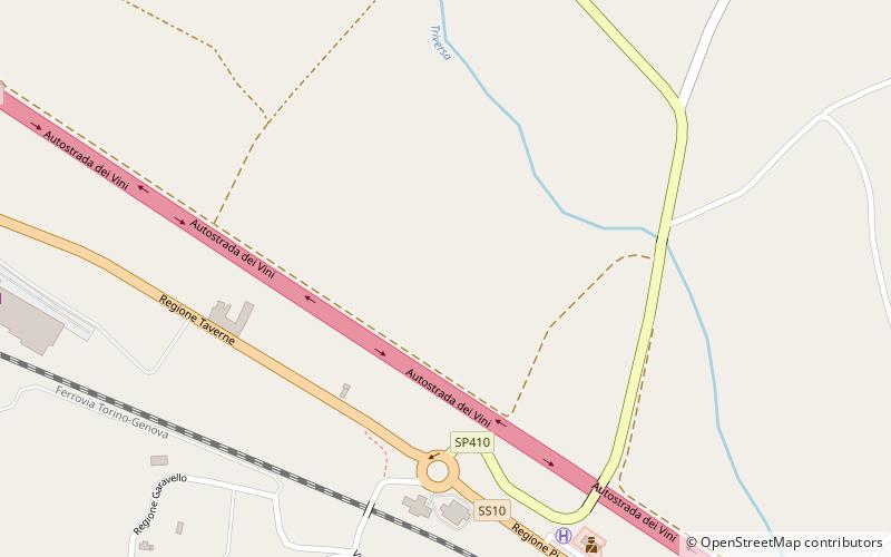 Villafranca d’Asti location map