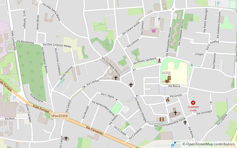 Santa Maria Annunciata location map