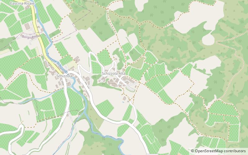 Borgo Priolo location map