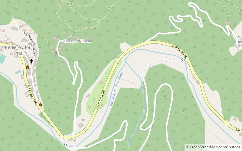 Val Germanasca location map