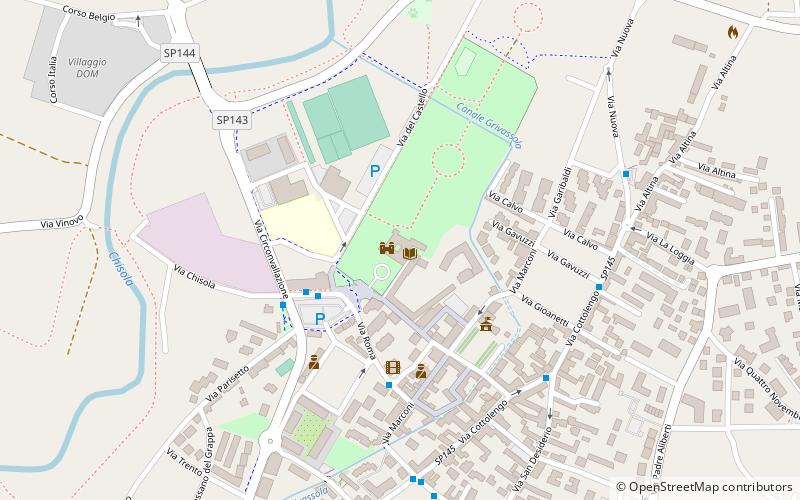 Castello Della Rovere location map